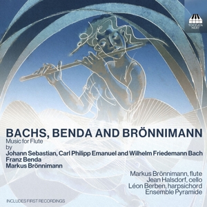 V/A – Bachs, Benda and Bronnimann: Music For Flute