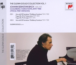 Gould, Glenn – Glenn Gould Plays Bach: Goldberg Variations Bwv 988 - the Historic 1955 Debut Recording; the 1981 Digital Recording