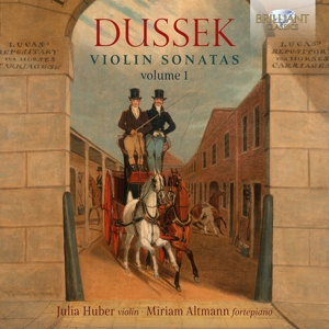 Altmann, Miriam – Dussek: Violin Sonatas, Volume 1