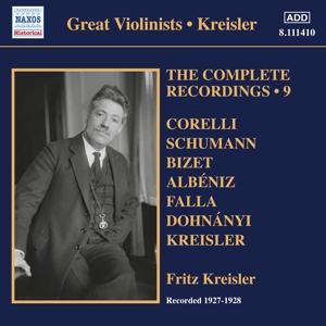Fritz Kreisler – Complete Recordings Vol.9