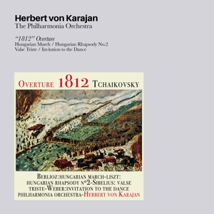 Karajan, Herbert von – "1812" Overture / Hungarian March / Hungarian Rhapsody #2/ Valse Triste / Invitation To Dance