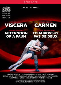 Royal Opera House Ballet – Viscera/Carmen/Faun/Pas De Deux