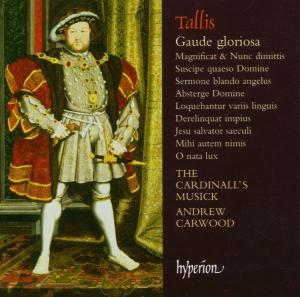 Cardinall's Musick & Andrew Carwood – Tallis: Gaude Gloriosa, O Nata Lux & Other Sacred