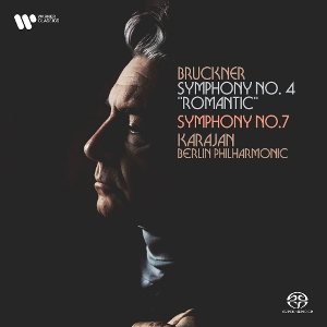 Karajan, Herbert von & Berliner Philharmoniker – Bruckner: Symphony No. 4 'Romantic' & Symphony No. 7