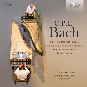 Astronio, Claudio – C.P.E. Bach: Six Concertos Wq43