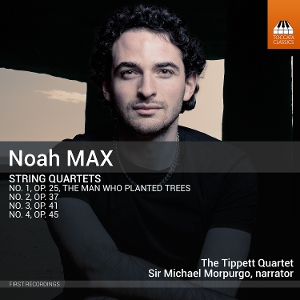 Tippett Quartet – Noah Max: String Quartets
