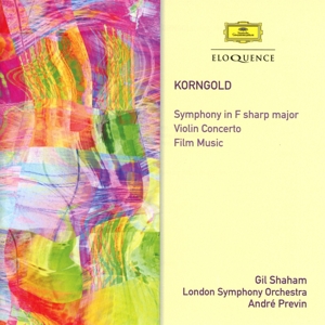 London Symphony Orchestra – Previn: Korngold: Symphony In F-Sharp Minor - Violin Concerto - Film Music