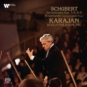 Karajan, Herbert von & Berliner Philharmoniker – Schubert: Symphonies Nos. 5-6, 8-9, Rosamunde Overture