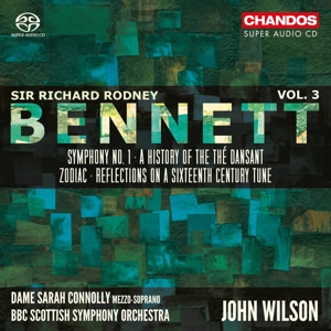 Bennett, R.R. – Orchestral Works Vol.3: Symphony No.1/A History of the