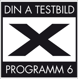 Din a Testbild – Programm 6