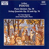Da Vinci Quartet – Foote: Piano Quintet Op. 38 / String Quartets Opp. 32 and 70