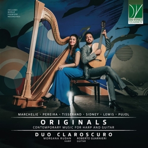 Duo Claroscuro – Originals: Contemporary Music For Harp and Guitar
