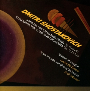 Groote, Andre De – Shostakovich: Sonata For Cello and Piano Op.40 & 147