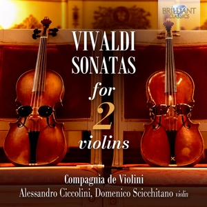 Compagnia De Violini & Alessandro Ciccolini & Domenico Scicchitano – Vivaldi Sonatas For 2 Violins