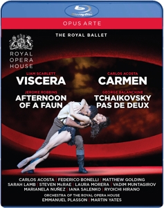 Royal Opera House Ballet – Viscera/Carmen/Faun/Pas De Deux