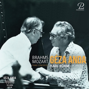 Anda, Geza & Philharmonia Orchestra & Karl Bohm – Brahms & Mozart - Two Legendary Concerts