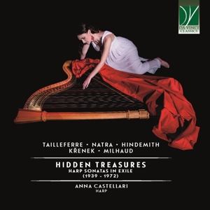 Castellari, Anna – Hidden Treasures: Harp Sonatas In Exile (1939-72)