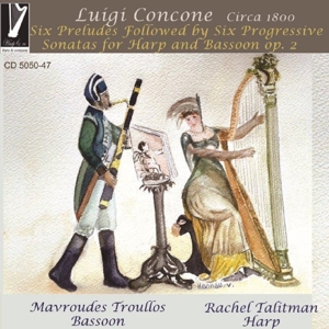 Talitman, Rachel & Mavroudes Troullos – Concone Luigi: Six Preludes Followed By Six Progressive Sonatas