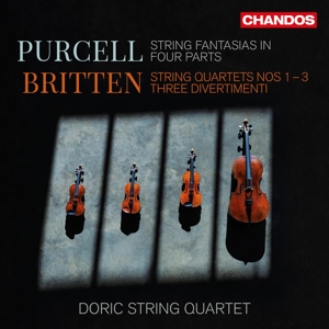 Doric String Quartet – Purcell/Britten: String Fantasias In Four Parts/String Quartets Nos.1-3