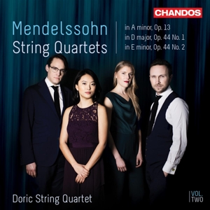 Doric String Quartet – Mendelssohn String Quartets Vol. 2