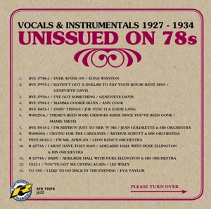 V/A – Unissued 78s - Vocals & Instrumentals