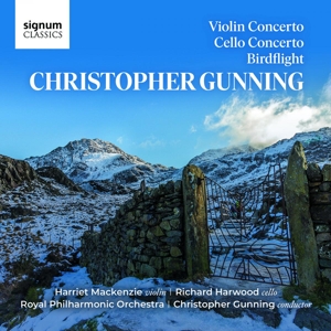 Gunning, Christopher – Violin Concerto, Cello Concerto & Birdflight