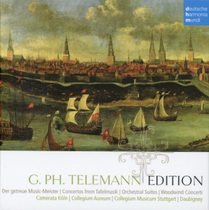 Daubigney, Jocelyn & Collegium Musicum Freiburg & Collegium Aureum & Camerata Koln – Telemann Edition