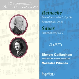 Callaghan, Simon & Sinfonieorchester St. Gallen – Reinecke & Sauer Piano Concertos