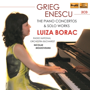 Borac, Luiza – Grieg & Enescu: the Piano Concertos & Solo Works