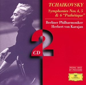 Berliner Philharmoniker & Herbert von Karajan – Tchaikovsky: Symphonies Nos. 4, 5 & 6 "Pathetique"