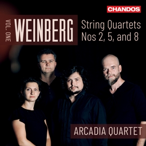 Arcadia Quartet – Weinberg String Quartets Vol.1