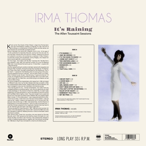 Thomas, Irma – It's Raining - the Allen Toussaint Sessions