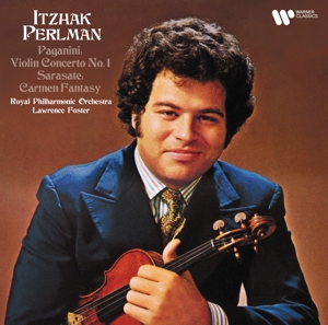 Perlman, Itzhak & Royal Philharmonic Orchestra & Lawrence Foster – Paganini: Violin Concerto No. 1 / Sarasate: Carmen Fantasy