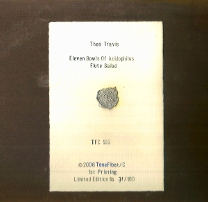 Travis, Theo – Eleven Bowls of Acidophilus Flute Salad
