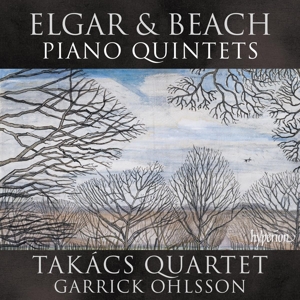 Takacs Quartet & Garrick Ohlsson – Elgar & Beach: Piano Quintets