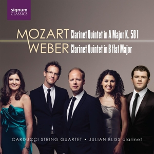 Bliss, Julian – Mozart & Weber Quintets