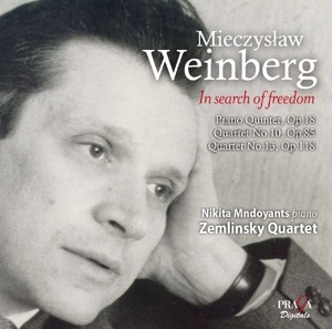 Mndoyants, Nikita & Zemlinsky Quartet – Weinberg: In Search of Freedom