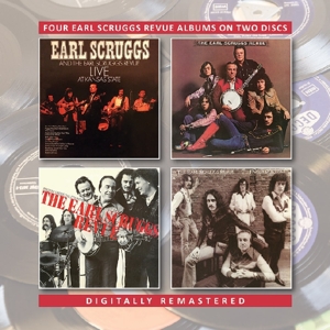 Scruggs, Earl -Revue- – Live At Kansas State/Earl Scruggs Revue/Rockin' Cross the Country/Family Portrait