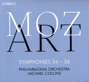 Collins, Michael – Wolfgang Amadeus Mozart: Symphonies 34-36