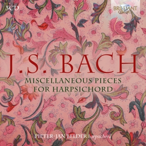 Belder, Pieter-Jan – J.S. Bach: Miscellaneous Pieces For Harpsichord