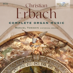 Tomadin, Manuel – Erbach: Complete Organ Music